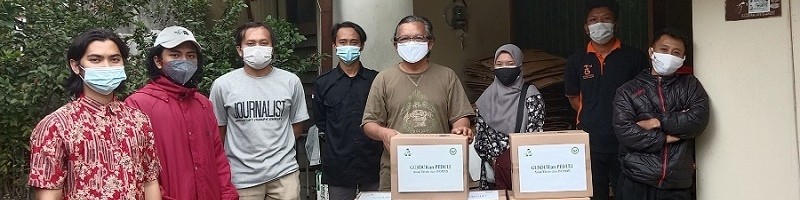 Himakpa ITN Malang, Gusdurian, dan para relawan lintas agama siap mendistribusikan paket isoman gelombang ke 4 dari posko Gusdurian Muda Malang