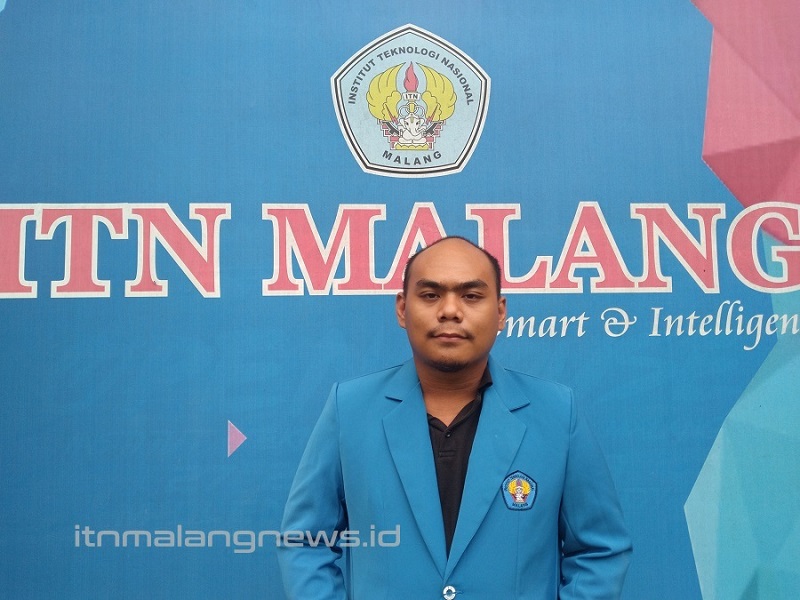 Muhammad Aditiya lulusan terbaik Teknik Mesin S-1 ITN Malang pada wisuda ke-66 periode II tahun 2021.
