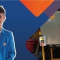 Raden Edwin Febi Wicaksono lulusan terbaik Teknik Industri D-3 pada wisuda ke-66 periode II tahun 2021, ITN Malang - Copy