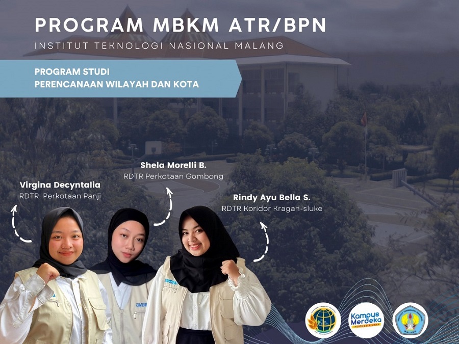 Mahasiswa PWK ITN Malang Program Magang MBKM ATRBPN.