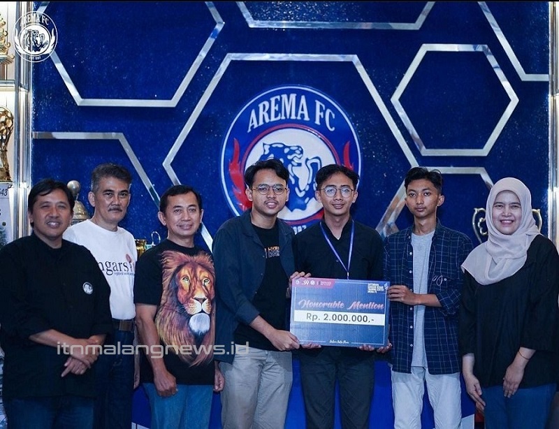 Tim Arsitektur ITN Malang meraih honorable mention Sayembara Desain Training and Sport Center AREMA FC - Copy