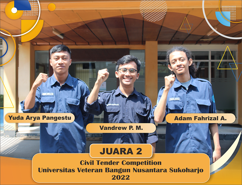 Tim Spectra Ambis 01 ITN Malang juara 2 Civil Tender Competition Universitas Veteran (Univet) Bangun Nusantara Sukoharjo 2022 - Copy