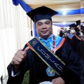 Santoso, lulusan terbaik Teknik Sipil Manajemen Konstruksi S-2, ITN Malang, wisuda ke 68 tahun 2022